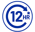 ปกป้องยาวนาน 12 ชั่วโมง**  