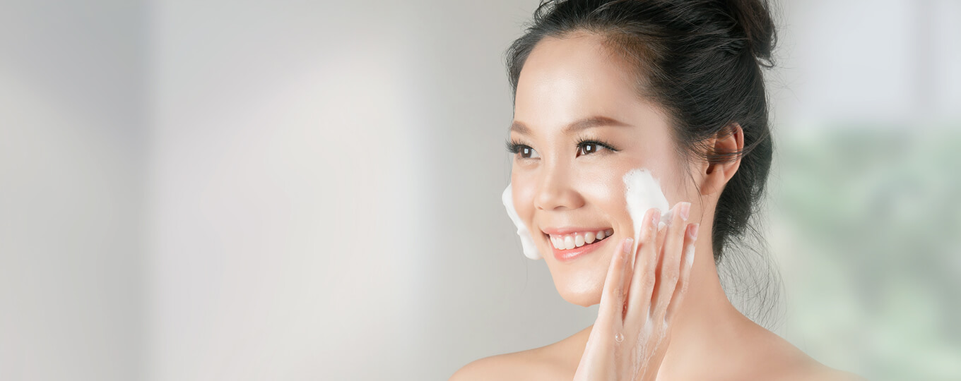 โฟมล้างหน้าลดสิว