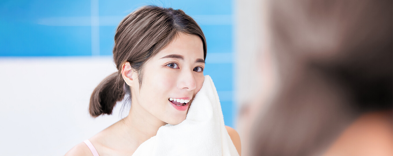 ผู้หญิงมั่นใจไร้สิว