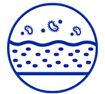 ไอคอนป้องกันแบคทีเรีย